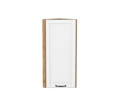 Шкаф верхний торцевой Дублин Special White/Дуб Вотан 920*300*304