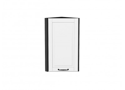 Шкаф верхний торцевой Дублин Special White/Graphite 716*300*304
