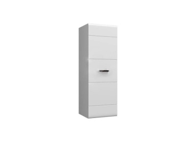 Пенал навесной Нэнси New белый глянец