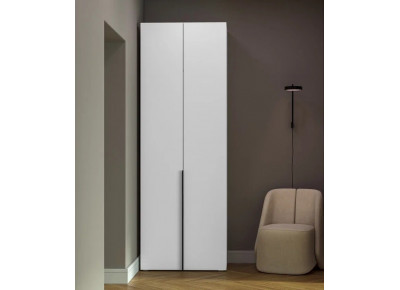 Распашной шкаф GreenMebel Orlando 3986, 80x230х50 см, белый
